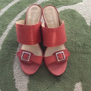 Franco Sarto Coral slip-on/mules, size 8